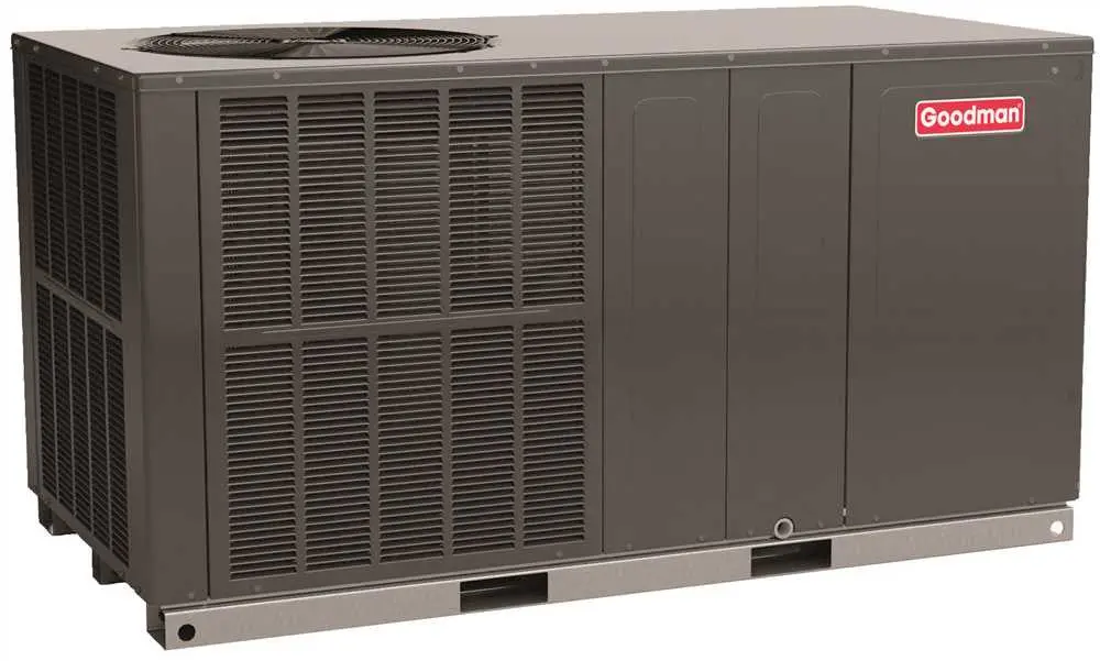 Goodman 14 Seer Packaged Heat Pump Unit, R-410A, 2.0 Ton 1