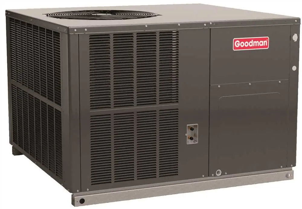 Goodman 14 Seer Packaged Gas-Electric Unit, R-410A, 2.0 Ton, 40 Mbtu-H 1