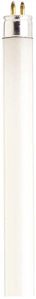 Satco&Reg; Preheat Linear Fluorescent Lamp T5, 4000K, 62 Cri, Mini Bipin, 12 In. Length, 8 Watts, 10 Per Box 1
