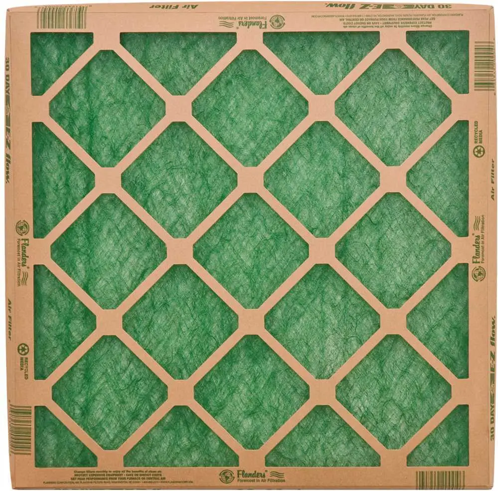 Flanders&Reg; Precisionaire&Reg; Nested Glass Air Filter, 12X20x1 In., 24 Per Case 1