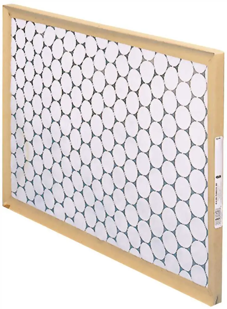 Flanders&Reg; Merv 5 Polystrand Modified Pinch Frame Air Filter With Notch, 14X25x1 In., 12 Per Case 1