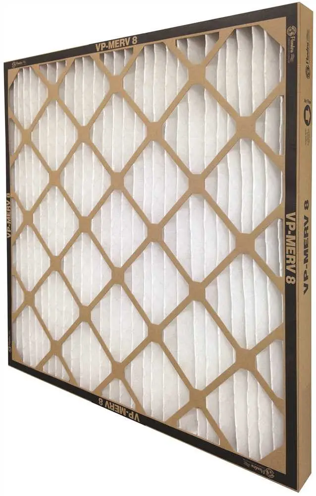 Flanders&Reg; Vp Merv 8 Standard-Capacity Extended Surface Pleated Air Filter, 16X20x1 In., 12 Per Case 1