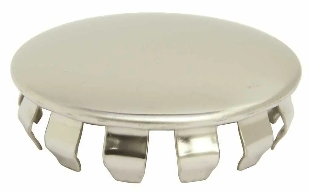 Proplus Faucet Hole Cover, 1-1-2 In., Chrome, Pack Of 10 1