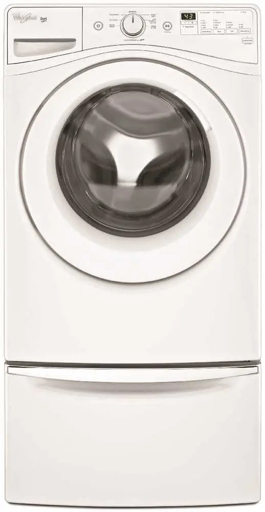 Whirlpool&Reg; Duet&Reg; 4.2 Cu. Ft. High Efficiency Front Load Washing Machine, White, 8 Wash Cycles 1