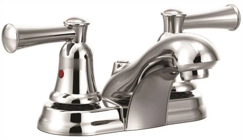 Cleveland Faucet Group Capstone&Reg; Two Handle Bathroom Faucet Without Pop-Up, Chrome 1