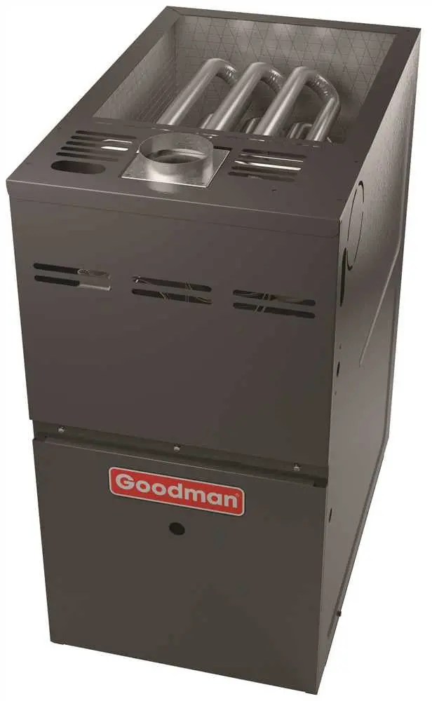 Goodman&Reg; Multi-Speed Upflow - Horizontal Gas Furnace, Multi-Position, 80% Afue, 80,000 Btu 1