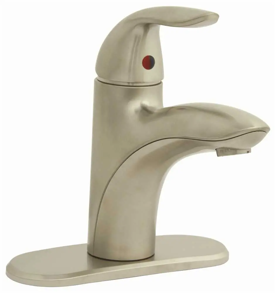 Premier&Reg; Lavatory Faucet Single Handle Without Pop Up, Brushed Nickel 1