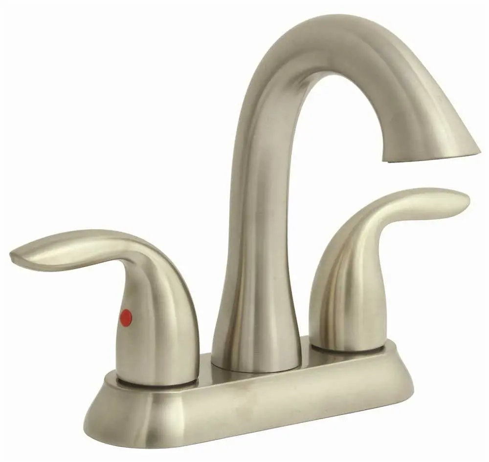 Premier&Reg; Lavatory Faucet Two Handle Without Pop Up, Brushed Nickel 1