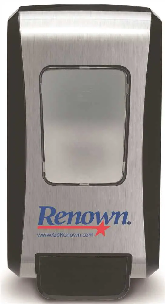 Renown&Reg; Fmx-20&Trade; Hand Soap Dispenser, Black-Chrome 1