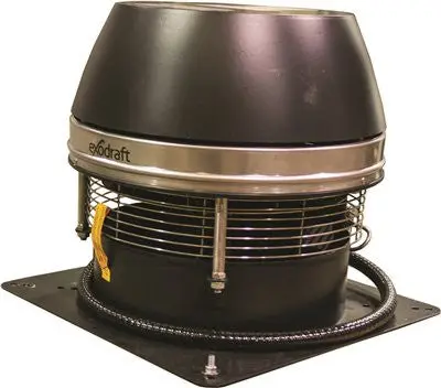 Enervex&Reg; Rsht009 High Temperature Exhaust Fan, .85 Amps 1