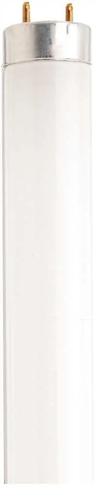 Satco&Reg; Preheat Linear Fluorescent Lamp, T8, 4100K, 62 Cri, Medium Bipin, 36 In. Length, 30 Watts, 24 Per Case 1