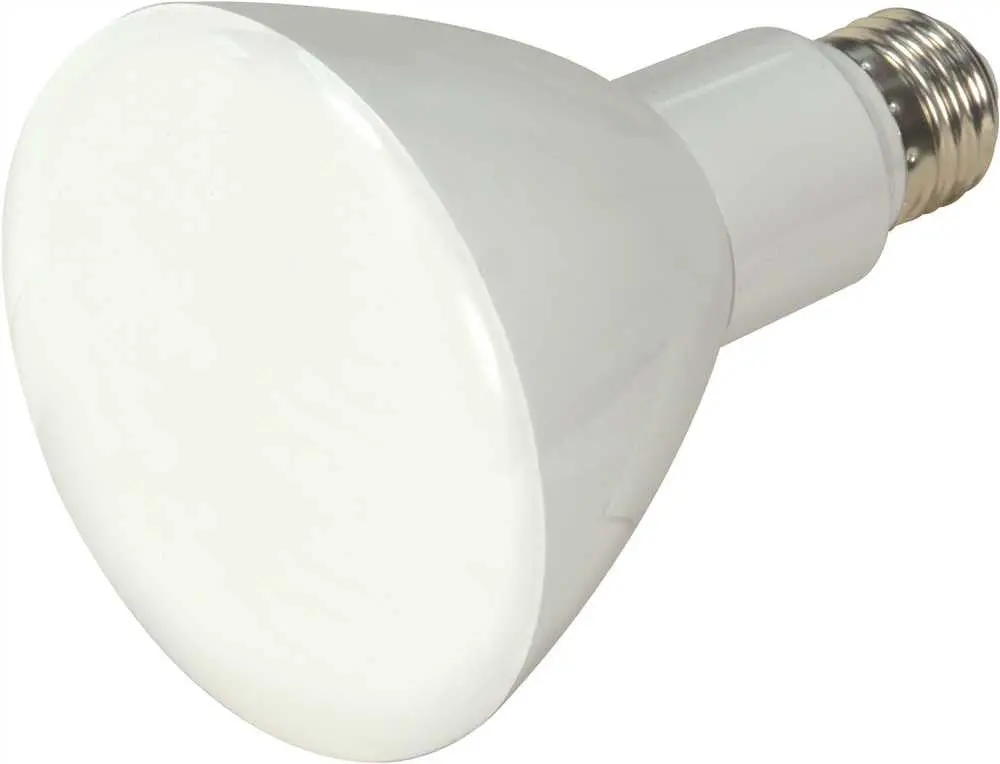 Satco&Reg; Led Flood Lamp, Br30, 10 Watts, 3000K, 80 Cri, Medium Base, 120 Volts, Dimmable, 6 Per Box 1