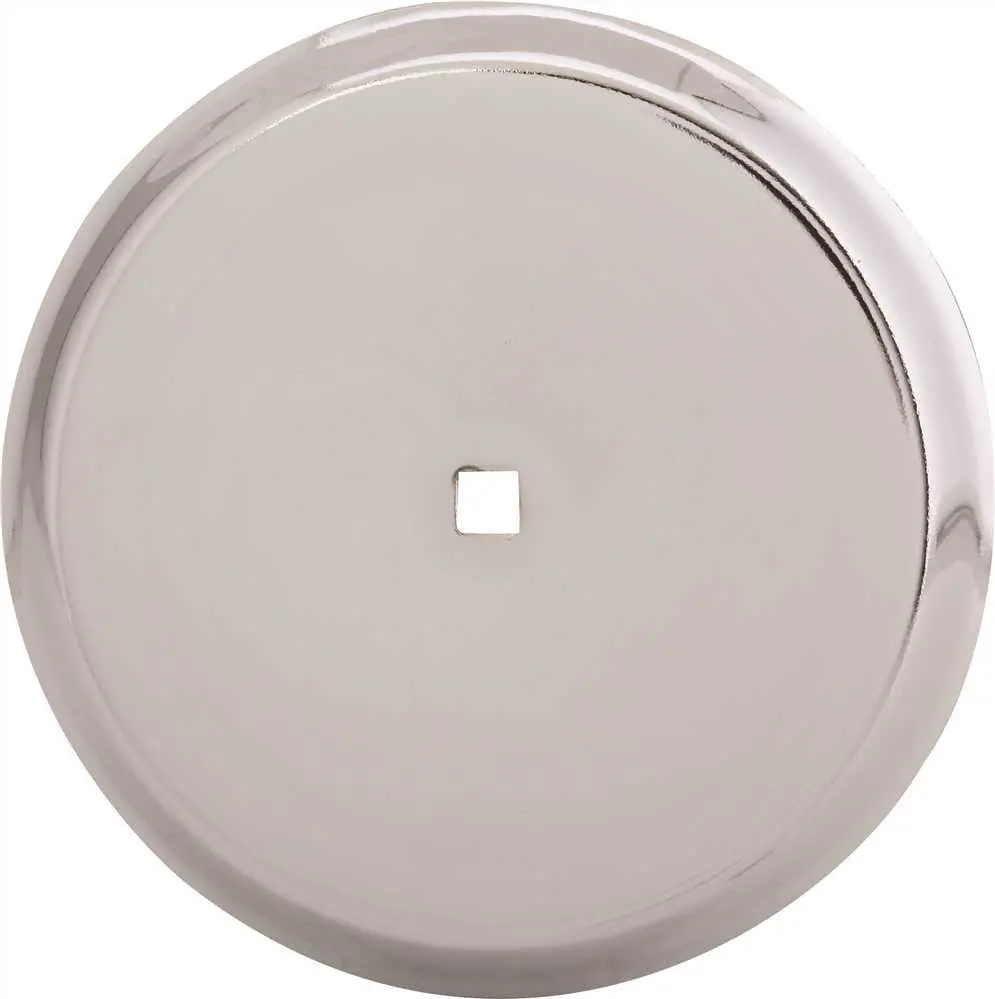 Anvil Mark&Reg; Backplate, 2-3-4 In. Diameter, Polished Chrome, 5 Per Pack 1
