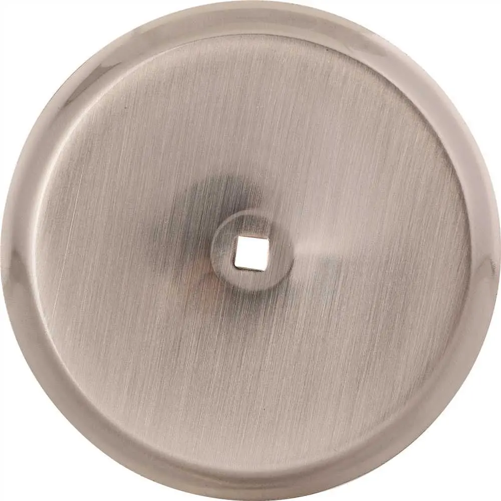 Anvil Mark&Reg; Backplate, 2-3-4 In. Diameter, Satin Nickel, 5 Per Pack 1