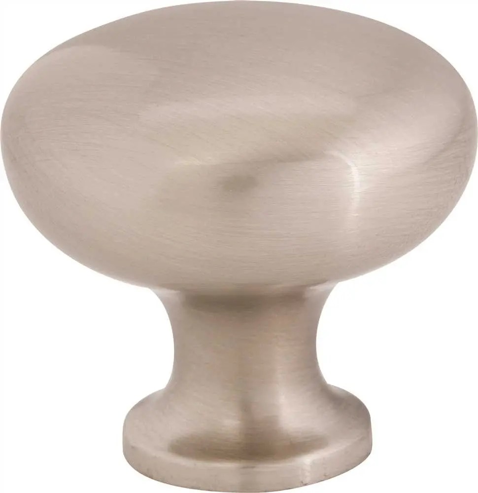 Anvil Mark&Reg; Cabinet Knob 1-1-8 In., Stain Nickel Finish, 5 Per Pack 1