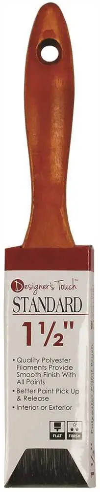 Designer Touch&Trade; Standard Varnish Brush, 1-1-2 In. 1