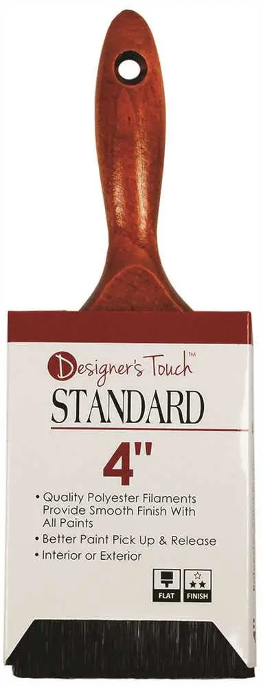 Designer Touch&Trade; Standard Varnish Brush, 4 In. 1