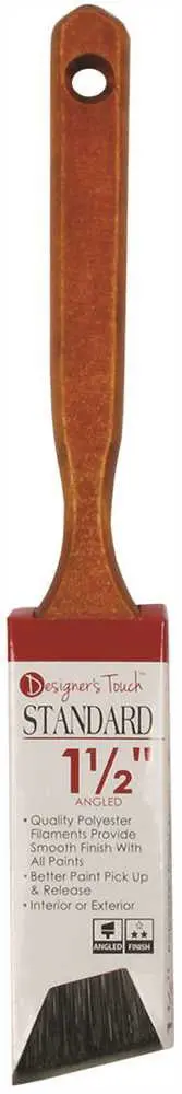 Designer Touch&Trade; Standard Angular Brush, 1-1-2 In. 1