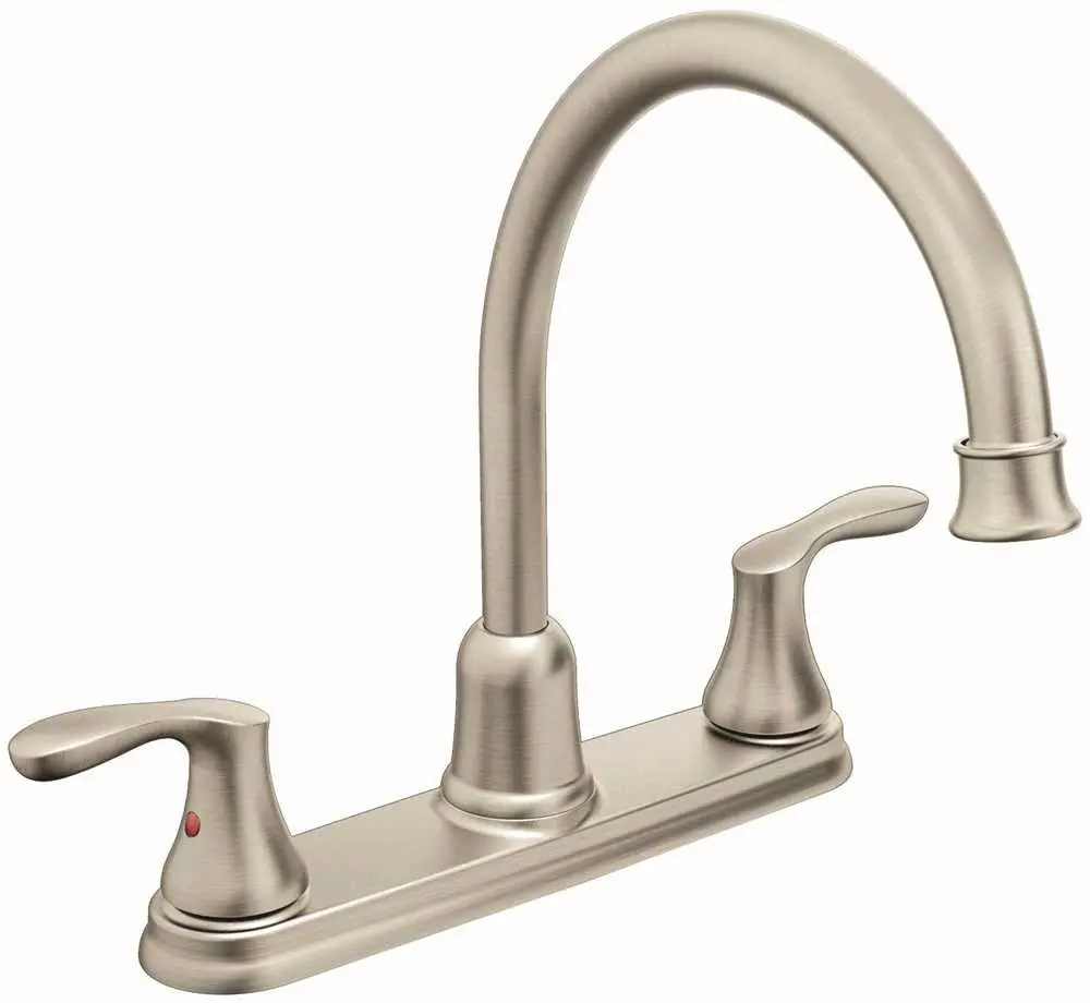 Cornerstone&Reg; High Arc Kitchen Faucet With Two Handles, Chrome 1