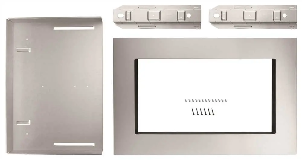 Whirlpool&Reg; 1.6 Cu. Ft. Countertop Microwave Trim Kit, Stainless Steel, 30 In 1