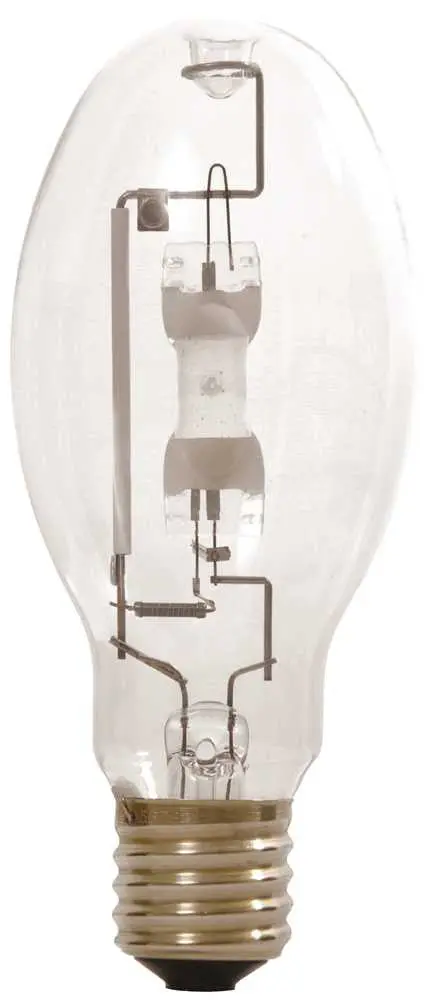Sylvania Metalarc&Reg; Metal Halide Lamp, Ed28, 175 Watts, 132 Volts, Mogul Base, Coated, Universal Burn Position, 6 Per Case 1