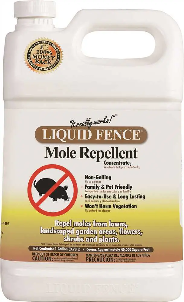 Liquid Fence&Reg; Mole Repellent, Concentrate, 1 Gallon 1