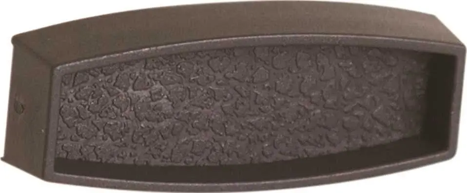 Anvil Mark&Reg; 2-1-8 In. Stick-On Mirror Pull, Black, 5 Per Pack 1