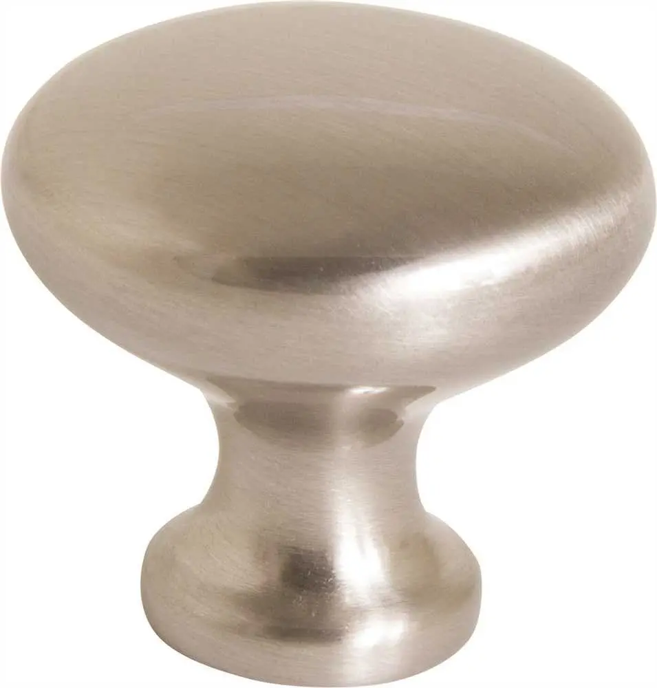 Anvil Mark&Reg; Cabinet Knob, 1-1-4 In., Satin Chrome, 5 Per Pack 1