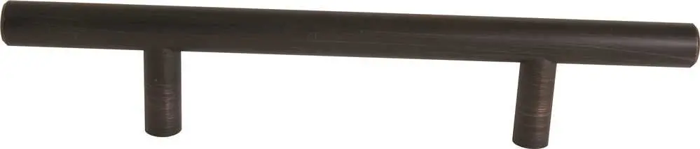 Anvil Mark&Reg; Bar Pull, 3-3-4 In., Oil Rubbed Bronze, 5 Per Pack 1