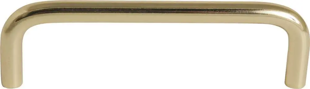 Anvil Mark&Reg; Decorative Drawer Pull, 4 In., Polished Brass, 5 Per Pack 1