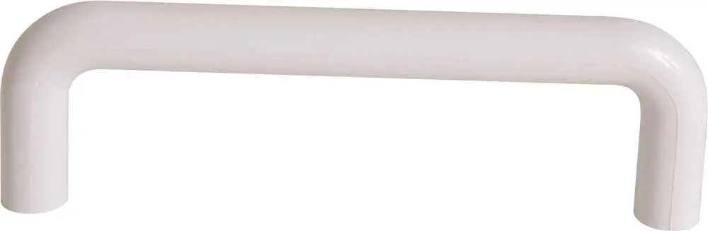 Design House&Reg; Decorative Drawer Pull, 4 In., White Plastic, 5 Per Pack 1