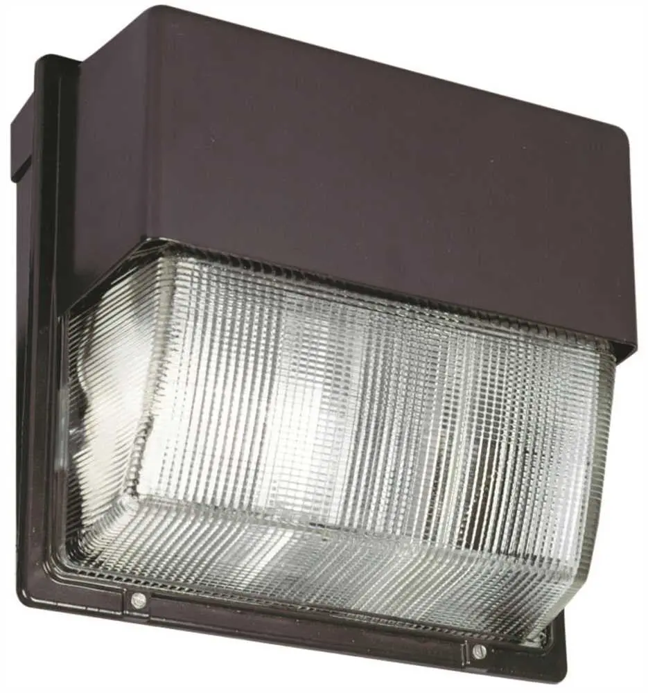 Acuity Brands&Trade; Die-Cast Metal Halide Wall Pack With Lamp, Super Cwa Pulse Start Multi-Tap Ballast, 175 Watts, Dark Bronze 1