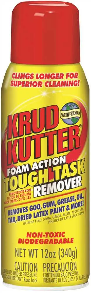 Krud Kutter&Reg; Tough Task Remover , Foam Action, 12 Oz. Aerosol 1