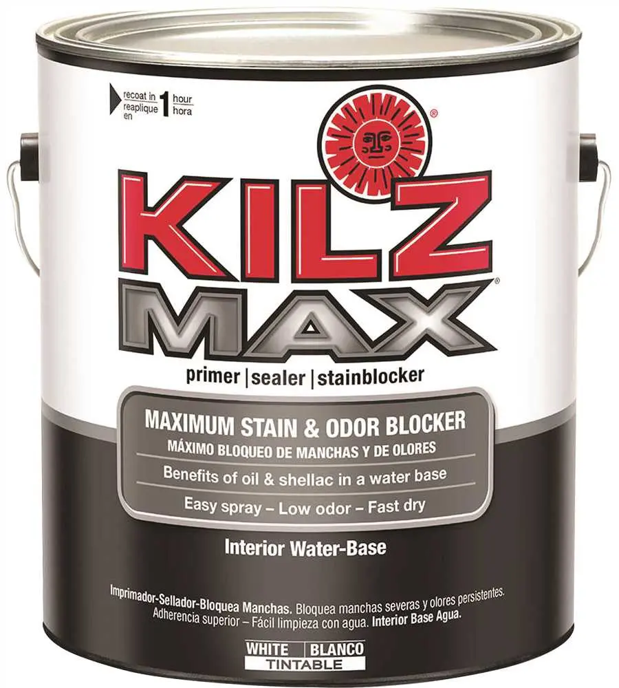 Kilz&Reg; Max Water-Based Primer, Interior, White, 1 Gallon 1