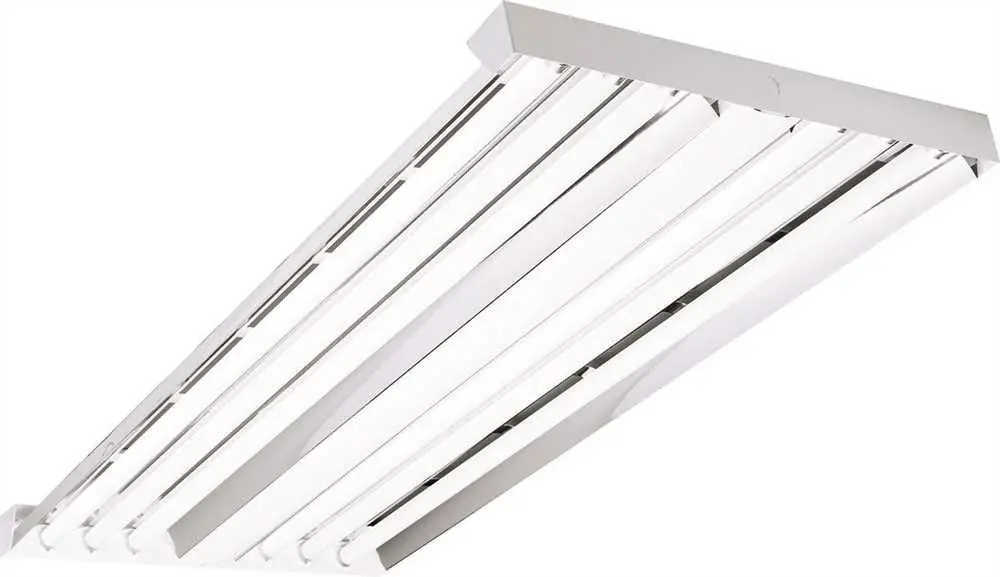 Columbia Lighting&Reg; Versabay&Reg; Fluorescent High Bay Fixture, 4 Ft., Uses 6 T8 Lamps, Narrow Beam, Uplight, Instant Start 1
