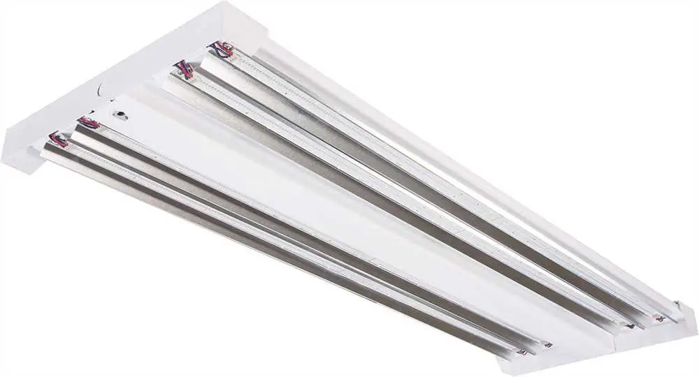 Columbia Lighting&Reg; Versabay&Reg; Led High Bay Fixture, 4 Ft., 4000K, High Lumen, Wide Distribution, Solid Top, Dimming 1