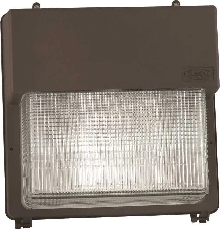 Hubbell Lighting&Reg; Perimaliter&Reg; Led Wall Pack, 180 Leds, Glass Refractor, 120-277 Volts, 5000K, Bronze 1