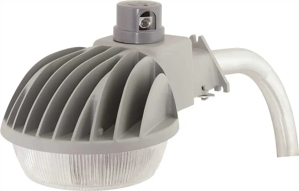 Hubbell Lighting&Reg; Led Dusk-To-Dawn Multipurpose Fixture, 40 Watts, 120 Volts, 5000K, Arm Included 1