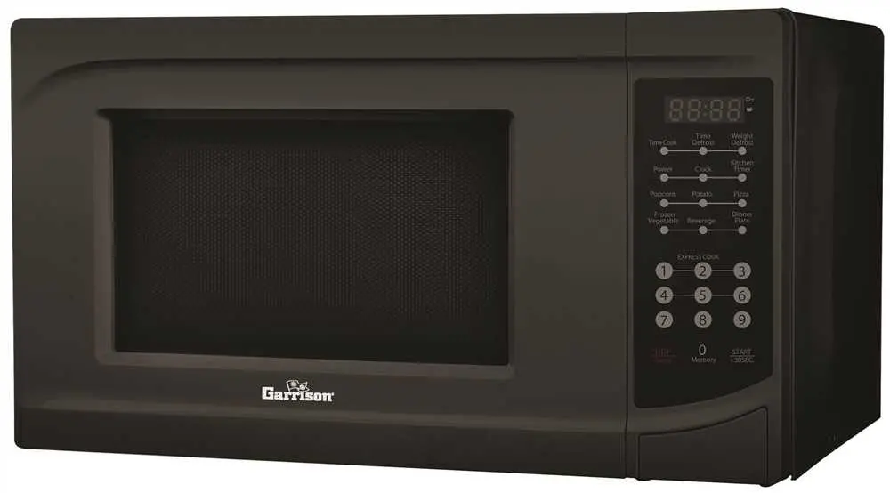 Garrison&Reg; 0.7 Cu. Ft. Countertop Microwave Oven, Black 1
