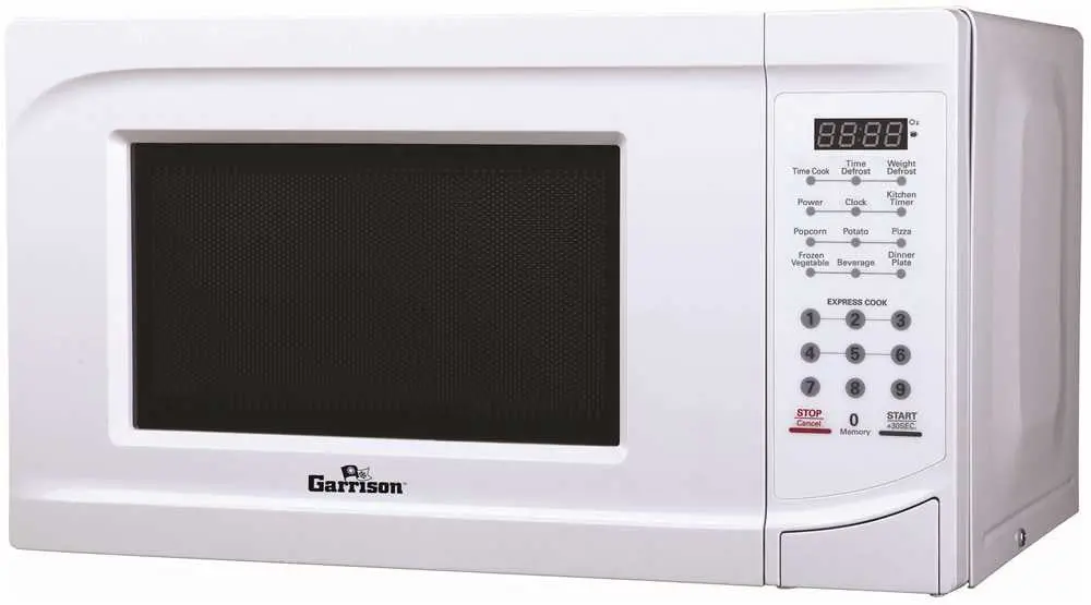 Garrison&Reg; 0.7 Cu.Ft. Countertop Microwave Oven, White 1