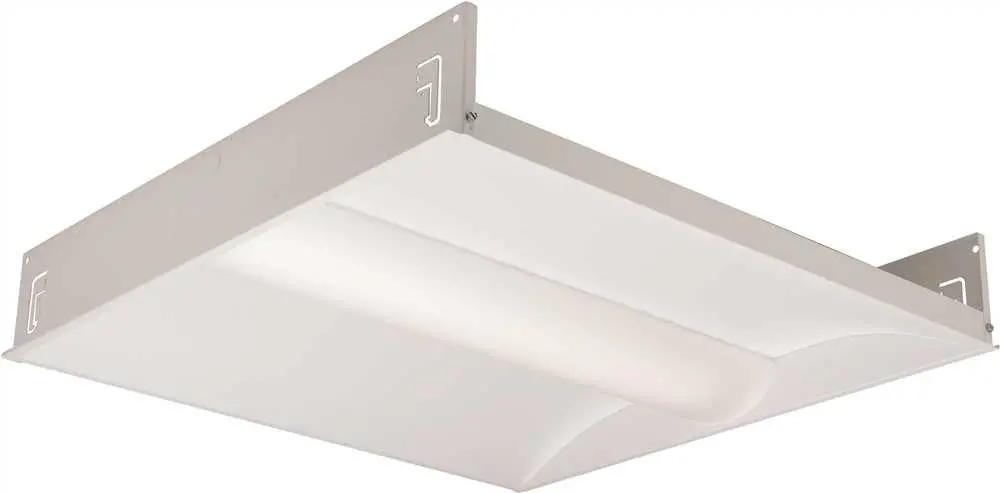 Columbia Lighting&Reg; Led Architectural Troffer, 2 X 2 Ft., 3500K, Medium Lumen, Grid Lay-In, 0-10 Volt Dimming, 120-277 Volts 1