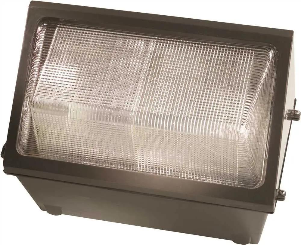 Hubbell Lighting&Reg; Led Glass Wall Pack, 110 Leds, 53 Watts, 4000K, 4,888 Lumen, Type Iv Distribution, 120-277 Volts 1