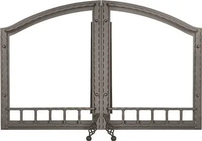 Napoleon&Reg; H335-1Wi Nz6000 Arched Double Doors, Wrought Iron 1