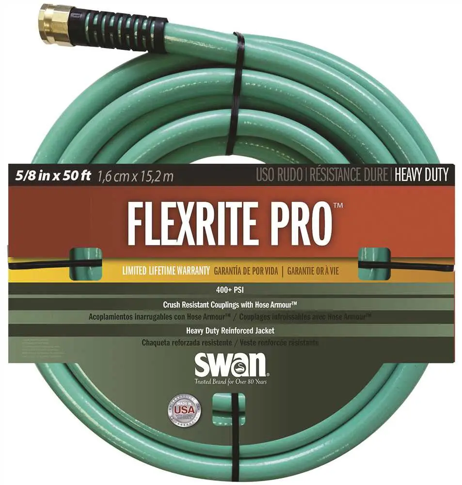 Swan&Reg; Flexrite Pro Hose, 5-8 In. X 50 Ft. 1