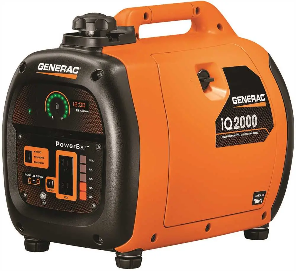 Generac&Reg; Iq2000 Inverter Portable Generator, 2000 Watt 1