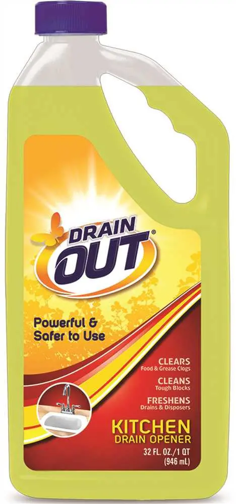Drain Out Kitchen Drain Opener, 32 Oz. 1