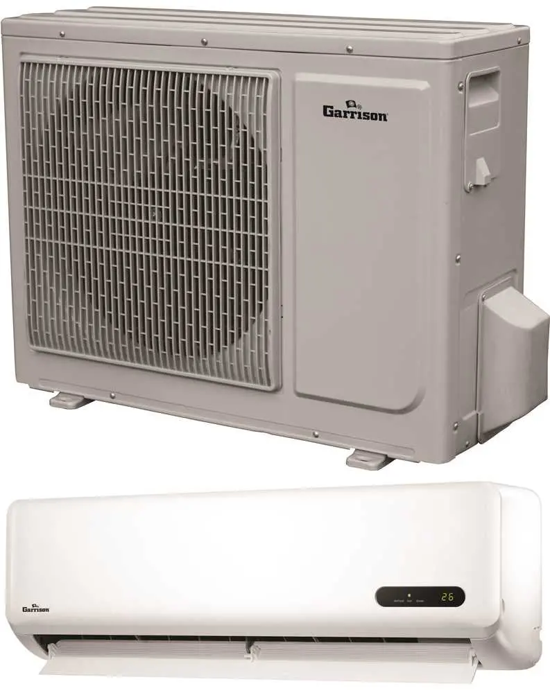 Garrison&Trade; 15 Seer Ductless Mini-Split Air Conditioner, Indoor Air Handler And Outdoor Condensing Unit, 18000 Btu, 230 Volts 1
