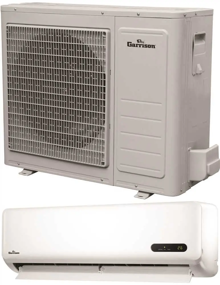 Garrison&Trade; 15 Seer Ductless Mini-Split Air Conditioner, Indoor Air Handler And Outdoor Condensing Unit, 22000 Btu, 230 Volts 1