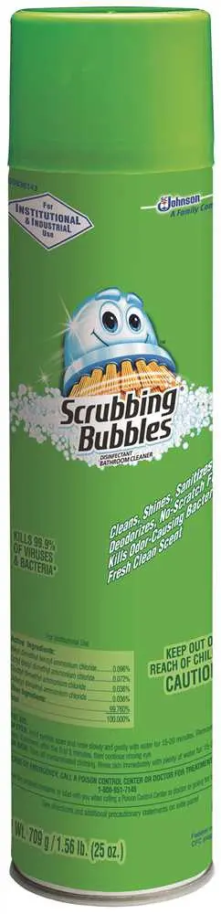 Scrubbing Bubbles&Reg; Disinfectant Bathroom Cleaner, Ready-To-Use, 25 Oz. 1