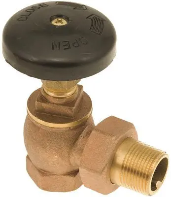 Bronze Steam Radiator Valve 3-4" 1